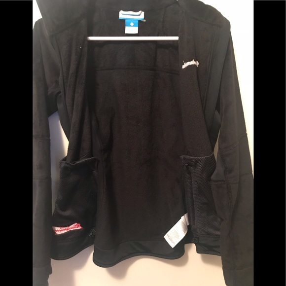 Columbia Fleece Jacket - Black NWOT - Picture 3 of 6